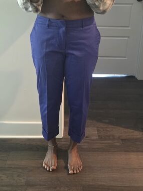 Missoni for Target Cropped Ankle Pants in Royal Blue